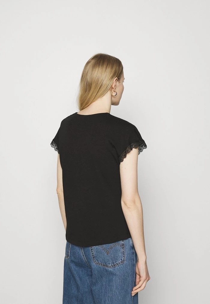 T-Shirt ANNA FIELD Anna Field Basic T-shirt Noir Femme | DQD-3763038